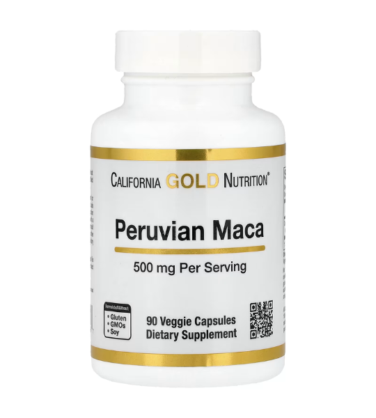 California Gold Nutrition, Peruvian Maca, 500 mg, 90 Veggie Capsules in Pakistan