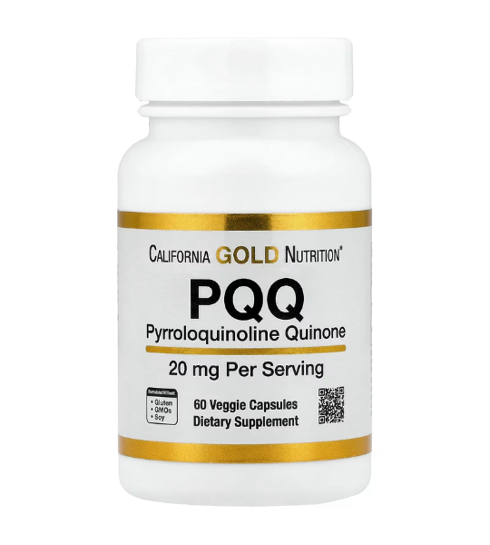 California Gold Nutrition, PQQ, 20 mg, 60 Capsules in Pakistan