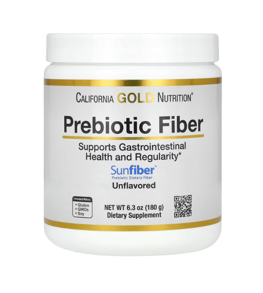 California Gold Nutrition, Prebiotic Fiber, 6.3 oz (180 g) in Pakistan