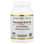 California Gold Nutrition, Premium Krill Oil with Superba2™, 1,000 mg, 60 Softgels in Pakistan