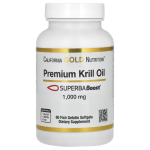 California Gold Nutrition, Premium Krill Oil with SUPERBABoost, 1,000 mg, 60 Fish Gelatin Softgels in Pakistan