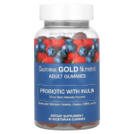 California Gold Nutrition, Probiotic with Inulin Gummies 90 Vegetarian Gummies in Pakistan