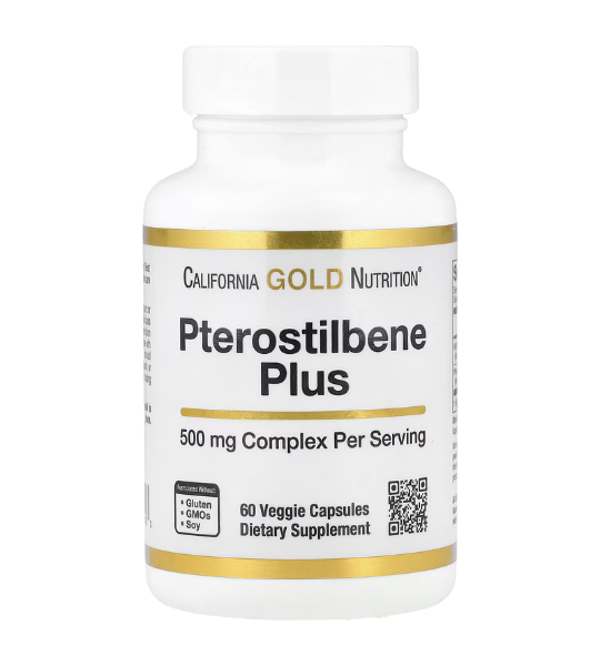 California Gold Nutrition, Pterostilbene Plus, 60 Veggie Capsules in Pakistan