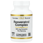 California Gold Nutrition, Resveratrol Complex 60 Veggie Capsules in Pakistan