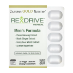 California Gold Nutrition, Rexdrive™ Men's Herbal Performance Formula 30 Veggie Capsules in Pakistan