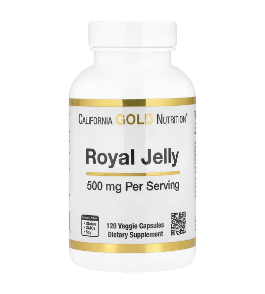California Gold Nutrition, Royal Jelly, 500 mg, 120 Veggie Capsules in Pakistan