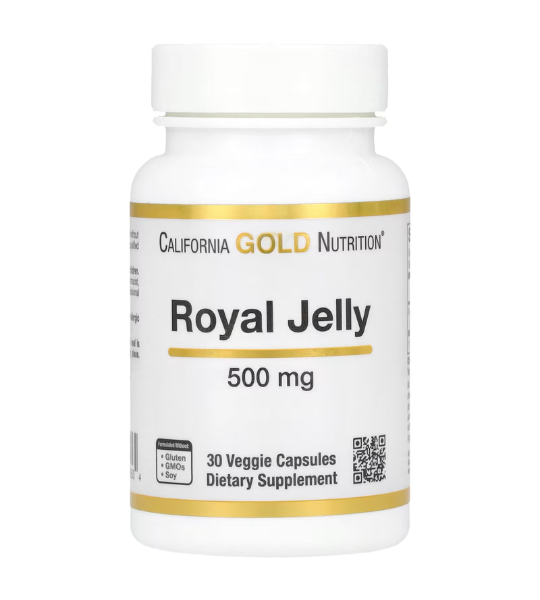 California Gold Nutrition, Royal Jelly, 500 mg, 30 Veggie Caps in Pakistan