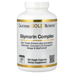 California Gold Nutrition, Silymarin Complex with Milk Thistle Extract Plus Dandelion, 360 Capsules in Pakistan