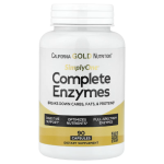 California Gold Nutrition, SimplyOne®, Complete Enzymes 90 Capsules in Pakistan