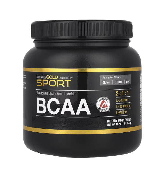 California Gold Nutrition, Sport, BCAA Powder, 1 lb (454 g) in Pakistan