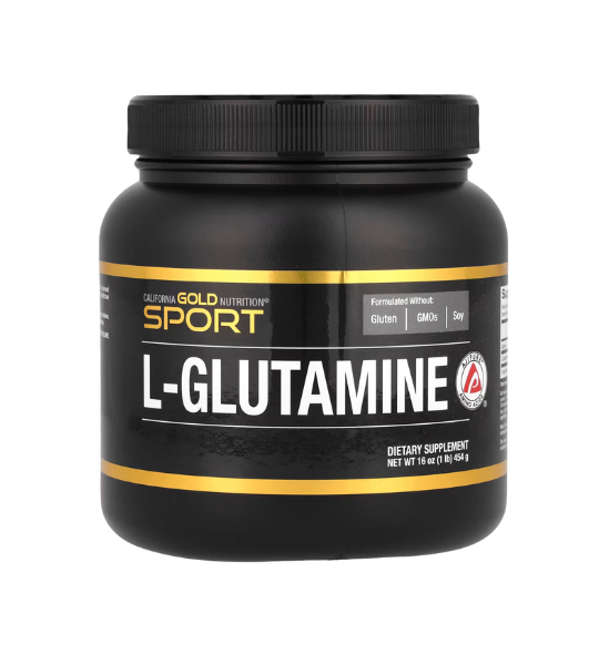 California Gold Nutrition, Sport, L-Glutamine Powder, AjiPure®, Gluten Free, 1 lb (454 g) in Pakistan