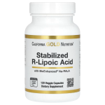 California Gold Nutrition, Stabilized R-Lipoic Acid, 120 Veggie Capsules in Pakistan