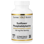 California Gold Nutrition, Sunflower Phosphatidylserine, 100 mg, 120 Veggie Capsules in Pakistan