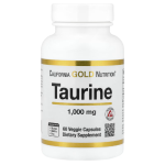 California Gold Nutrition, Taurine, 1,000 mg, 60 Veggie Capsules in Pakistan