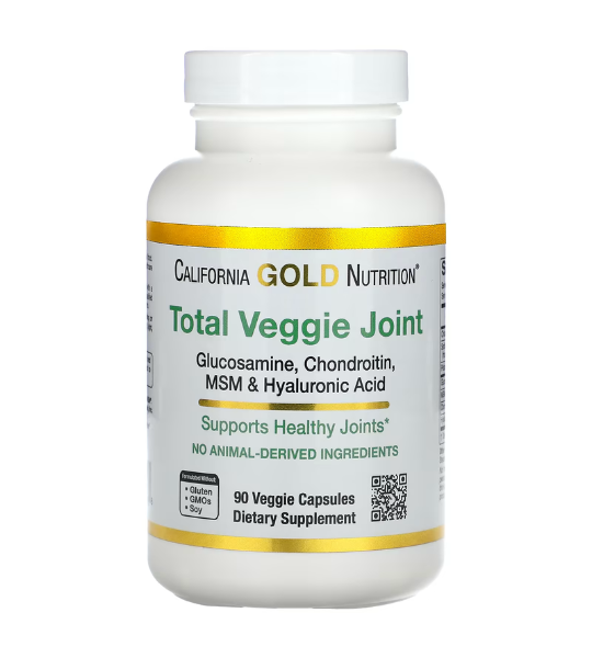 California Gold Nutrition, Total Veggie Joint Support Formula with Glucosamine 90 Veggie Capsules in Pakistan