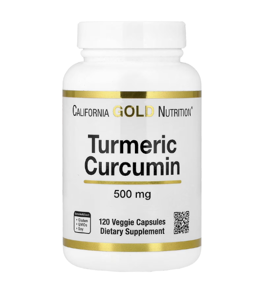 California Gold Nutrition, Turmeric Curcumin, 500 mg, 120 Veggie Capsules in Pakistan