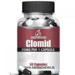 Clomid Clomifene Clomiphene 1500mg-25mg 60 Capsules in Pakistan