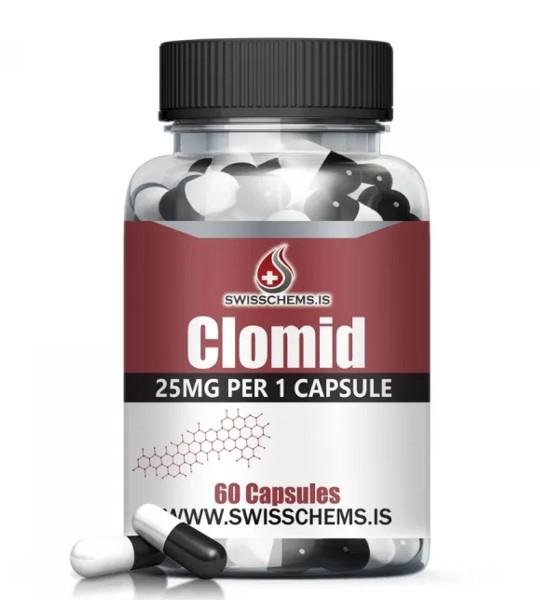 Clomid Clomifene Clomiphene 1500mg-25mg 60 Capsules in Pakistan