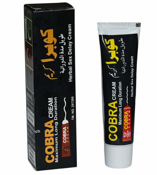 Cobra Long Duration Delay Cream in Pakistan