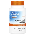 Doctor's Best, Alpha-Lipoic Acid 150, 150 mg, 120 Veggie Caps in Pakistan