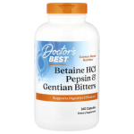 Doctor's Best, Betaine HCl, Pepsin and Gentian Bitters, 360 Capsules in Pakistan
