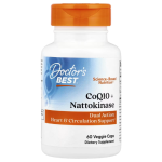 Doctor's Best, CoQ10 + Nattokinase, 60 Veggie Caps in Pakistan