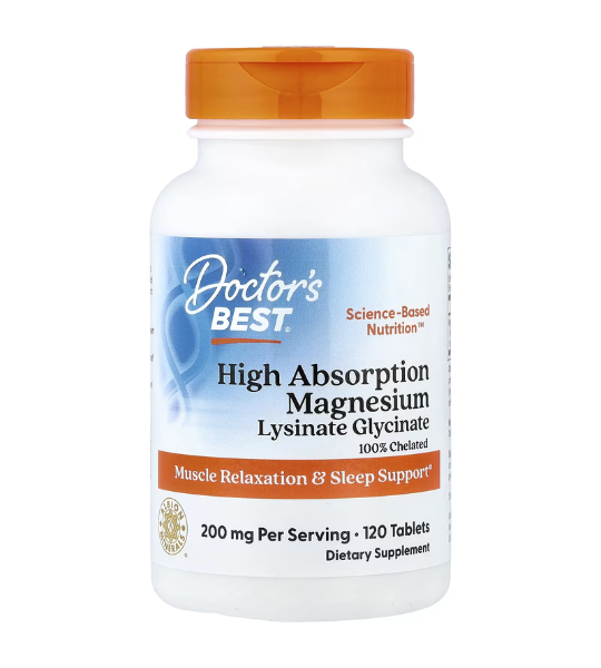 Doctor's Best, High Absorption Magnesium, 120 Tablets in Pakistan