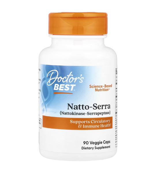 Doctor's Best, Natto-Serra, 90 Veggie Caps in Pakistan