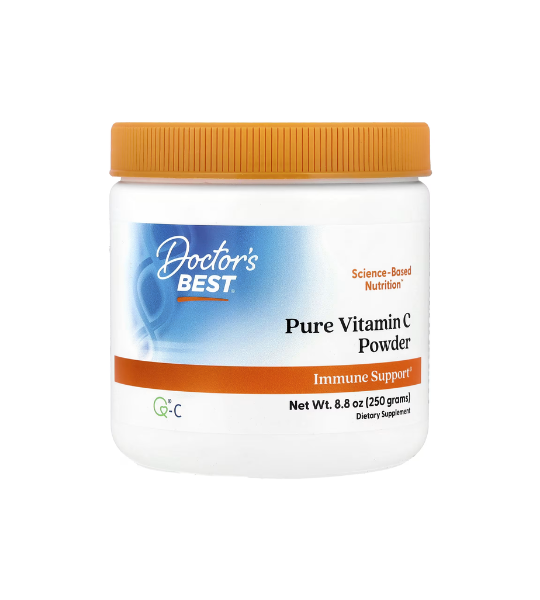 Doctor's Best, Pure Vitamin C Powder with Q®-C, 8.8 oz (250 g) in Pakistan