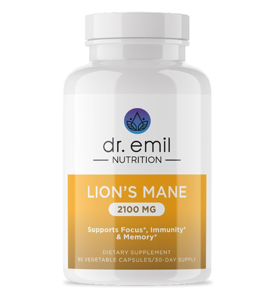 Dr. Emil Nutrition Lion's Mane Capsules in Pakistan