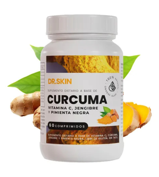 Dr Skin Turmeric Vitamin C Ginger & Black Pepper Capsules In Pakistan
