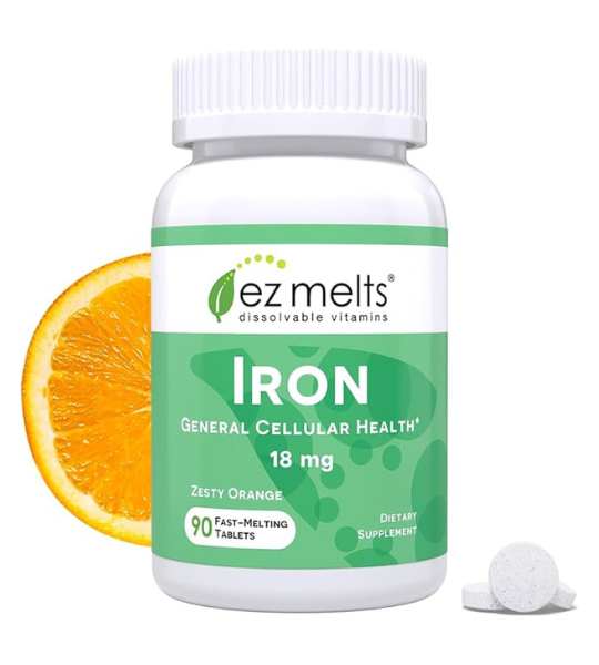 EZ Melts Dissolvable Iron Capsules in Pakistan