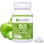 EZ Melts Dissolvable Vitamin D3 5,000 IU Tablets in Pakistan