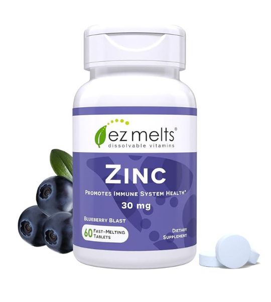 EZ Melts Dissolvable Zinc 30 mg Tablets in Pakistan