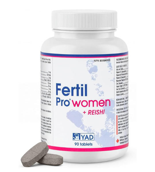 FERTIL PRO Woman + Reishi Natural Female Fertility 90 Tablets in Pakistan
