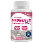 High Potency Magnesium Triple Complex 300mg Capsules in Pakistan