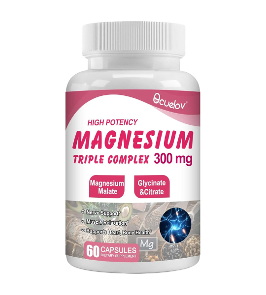 High Potency Magnesium Triple Complex 300mg Capsules in Pakistan