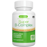 Methylated Super B-Complex, Vitamin B Complex with Vitamin C & Methylfolate, Sustained Release, 60 Tablets