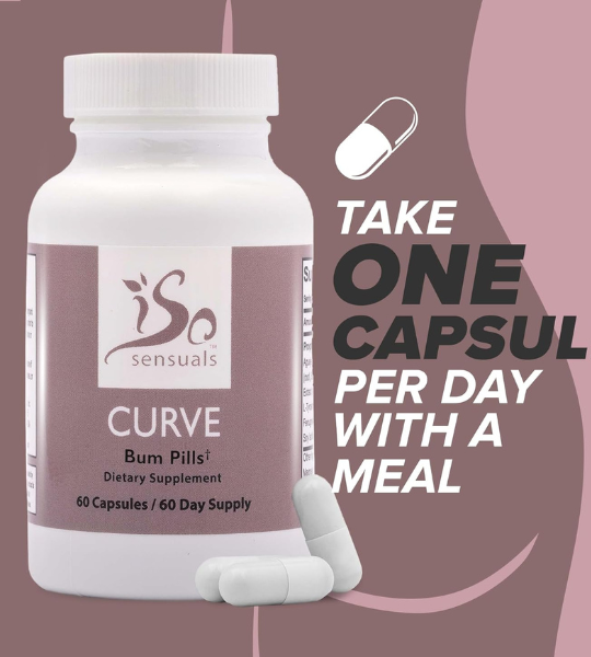 ISOsensuals Curve Butt Enhancement Capsules in Pakistan