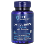 Life Extension, Benfotiamine with Thiamine, 100 mg, 120 Vegetarian Capsules in Pakistan