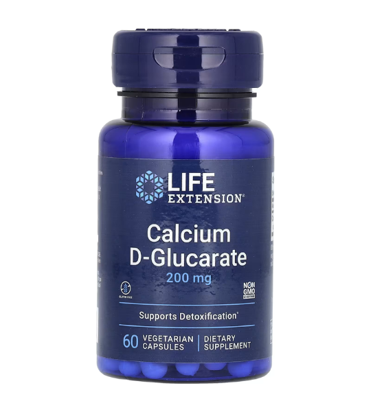 Life Extension, Calcium D-Glucarate, 200 mg, 60 Vegetarian Capsules in Pakistan