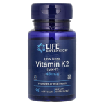 Life Extension, Low Dose Vitamin K2 (MK-7), 45 mcg, 90 Softgels in Pakistan