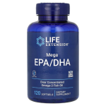 Life Extension, Mega EPA DHA, 120 Softgels in Pakistan