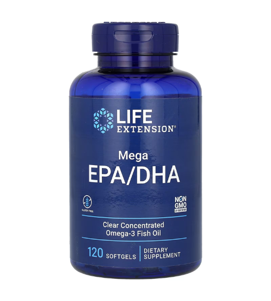 Life Extension, Mega EPA DHA, 120 Softgels in Pakistan