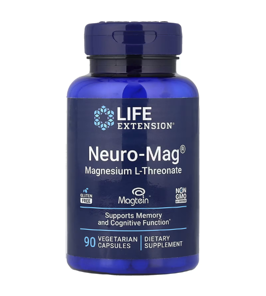 Life Extension, Neuro-Mag®, Magnesium L-Threonate, 90 Vegetarian Capsules in Pakistan