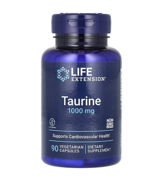 Life Extension, Taurine, 1,000 mg, 90 Vegetarian Capsules in Pakistan