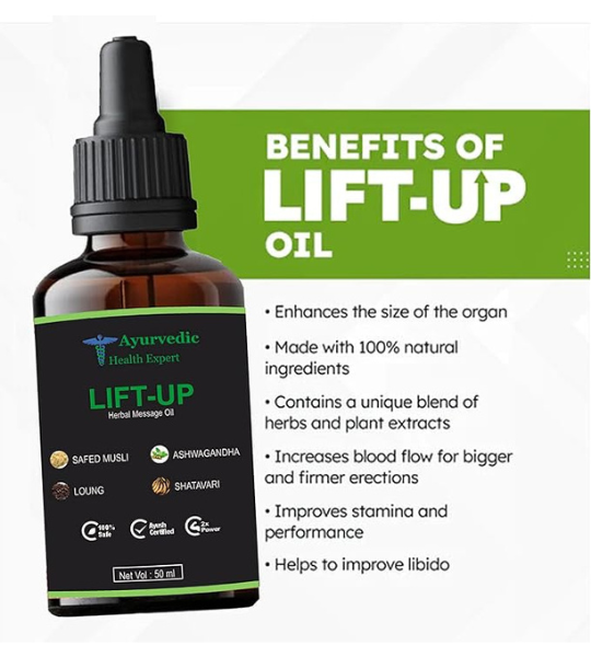 Lift-up Herbal Massage Oil in Pakistan