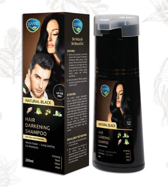 Luvvel Hair Darkening Shampoo in Pakistan