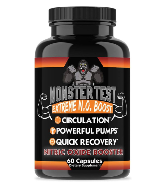 Monster Test Nitric Oxide Booster Capsules in Pakistan