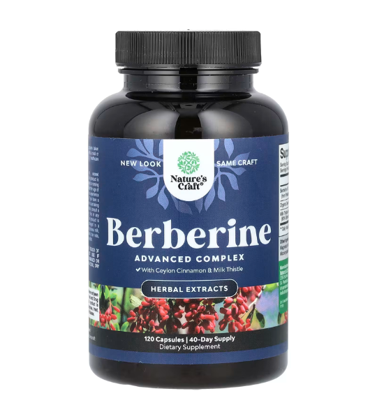 Nature's Craft, Berberine, 120 Capsules in Pakistan
